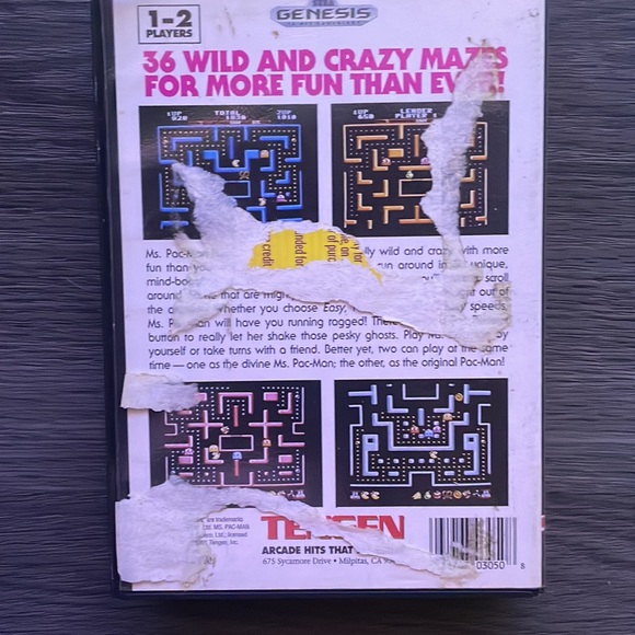 Sega genesis Ms. Pac-Man - Picture 3 of 3
